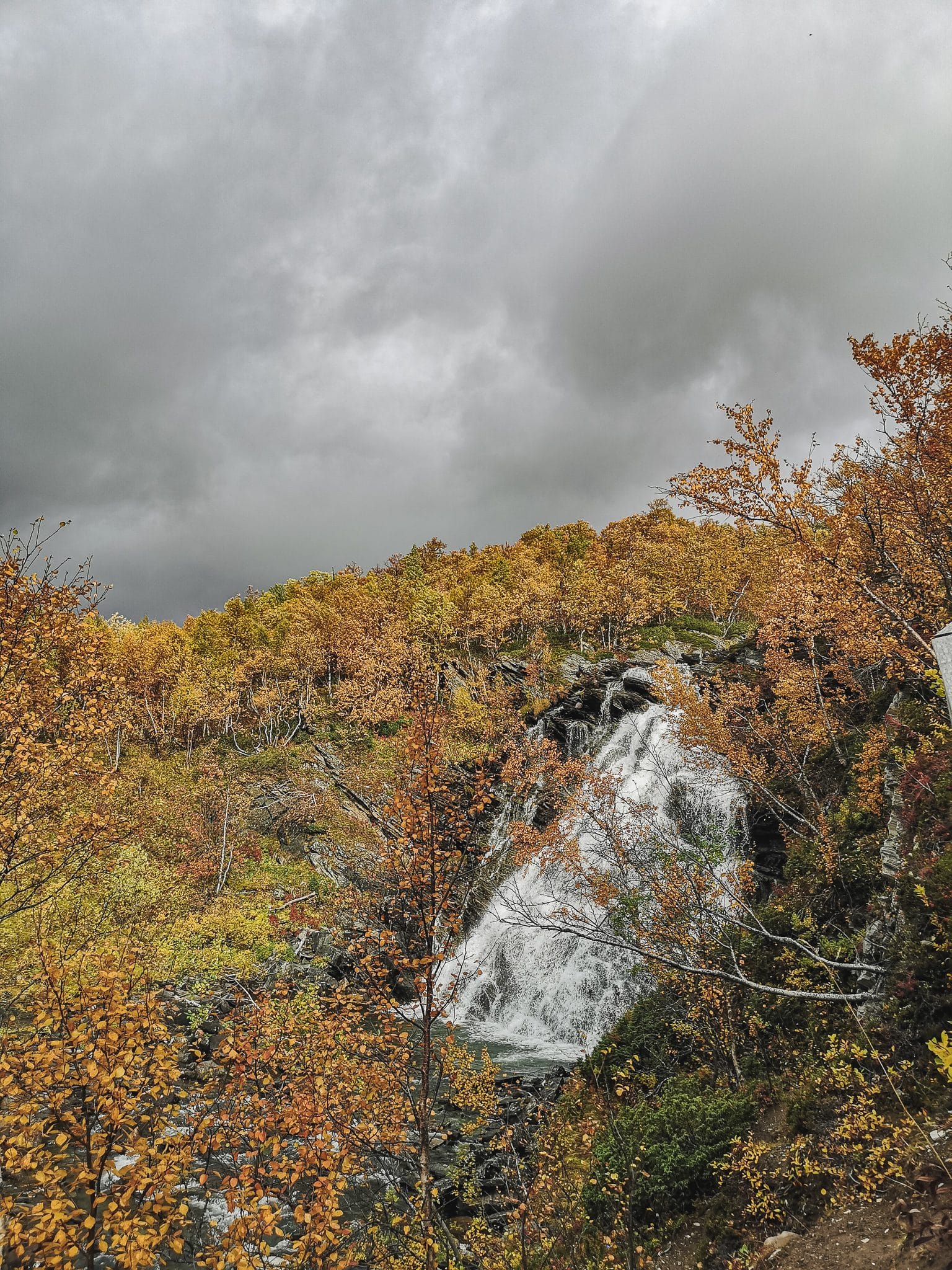 Anderssjöåfallet i Tänndalen, Härjedalen