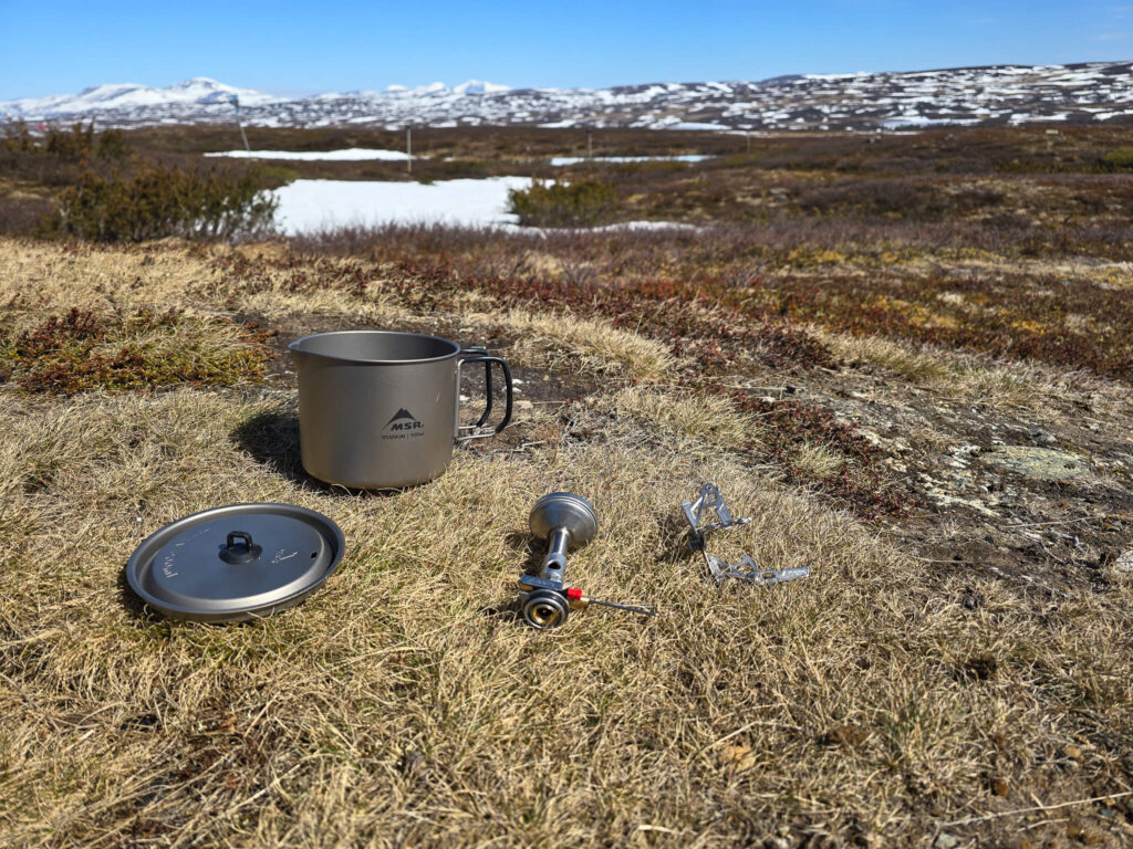 Ultralätt stormkök Soto WindMaster och MSR Titan Kettle