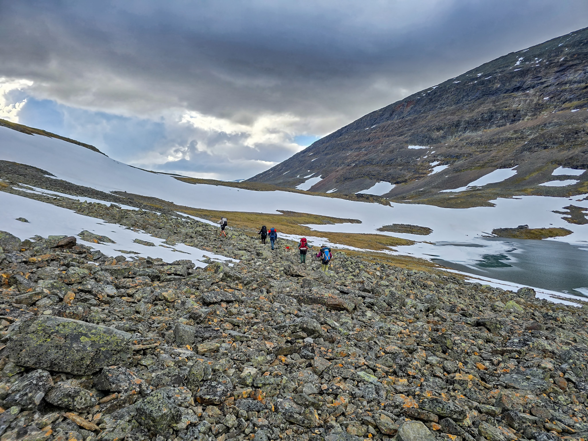 Vandring genom Unna Vistasvaggi/Lärarinnepasset