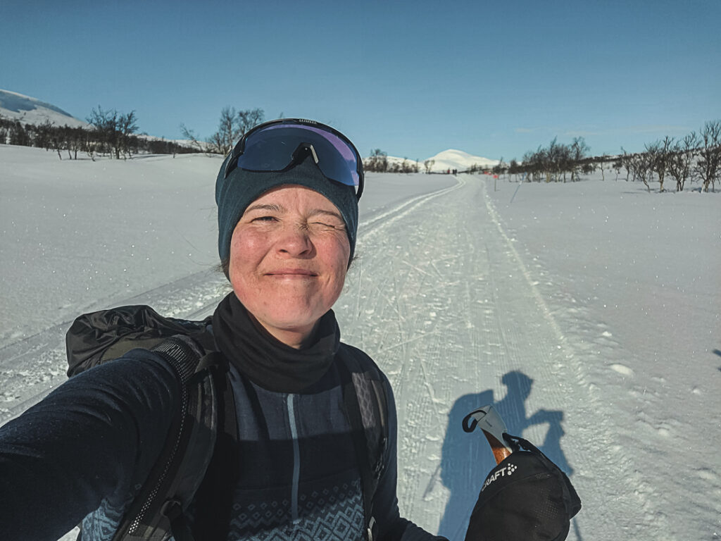Wilda nilsson längdskidor i Funäsfjällen i underställ