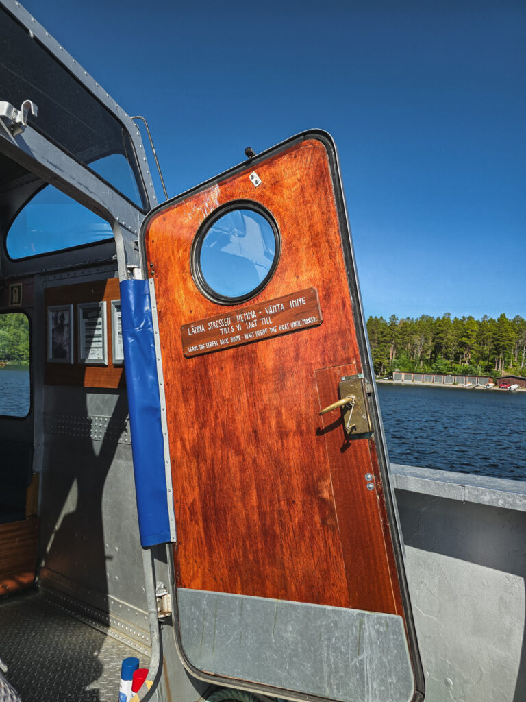 Ombord på båten Langas