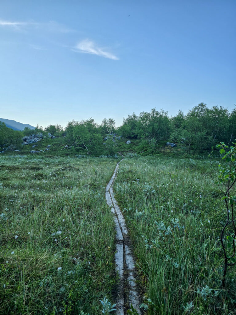 Led med spång i Tarradalen