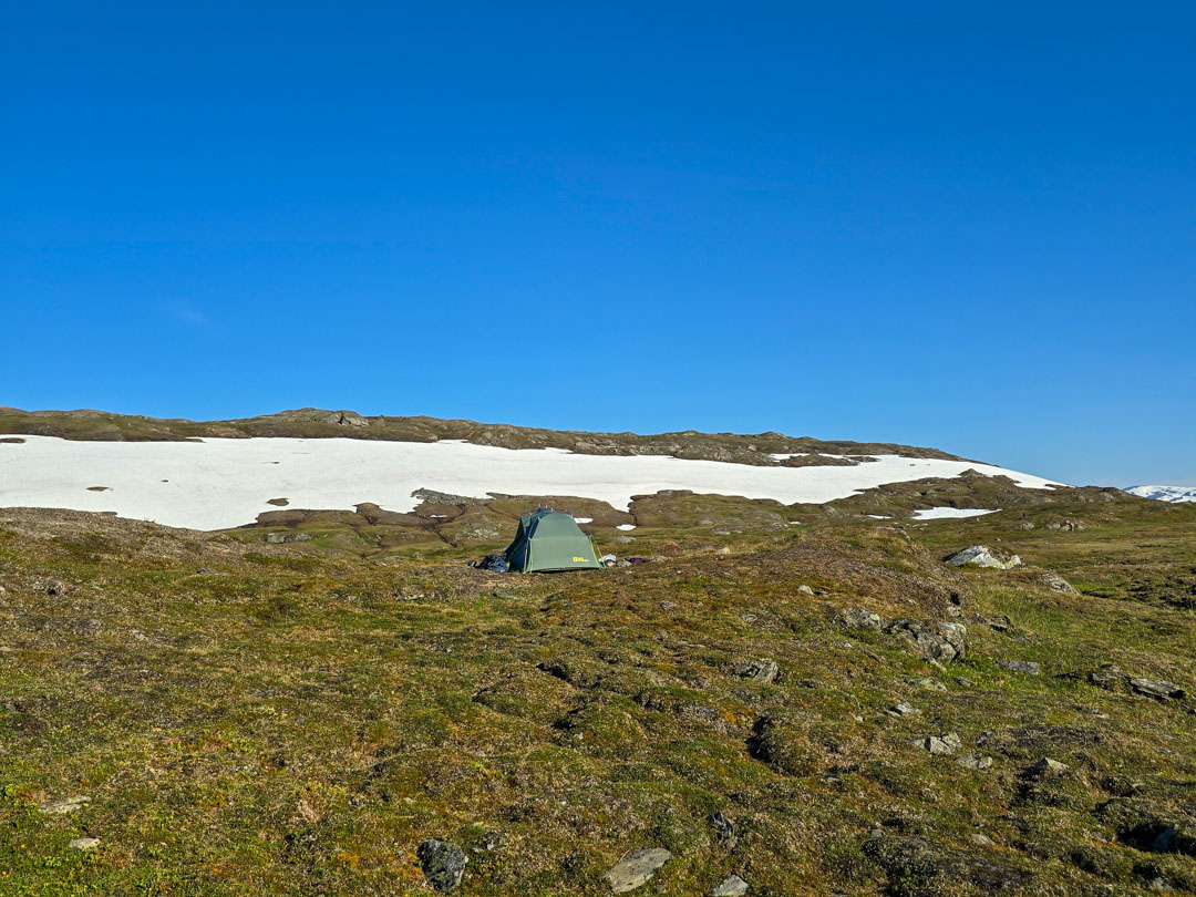 Padjelantaleden dag 4: Darreluoppal, Såmmarlappa och Tarrekaise