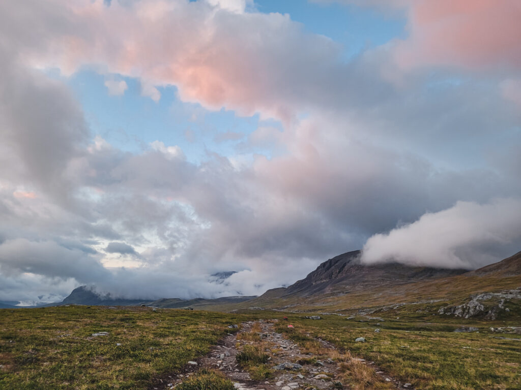 Abisko till Nikkaluokta på Dag Hammarskjöldsleden