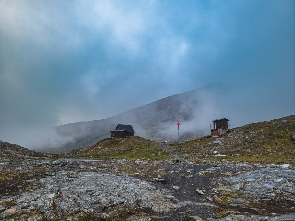 Tjäktjapasset på Kungsleden och Dag Hammarskjöldsleden