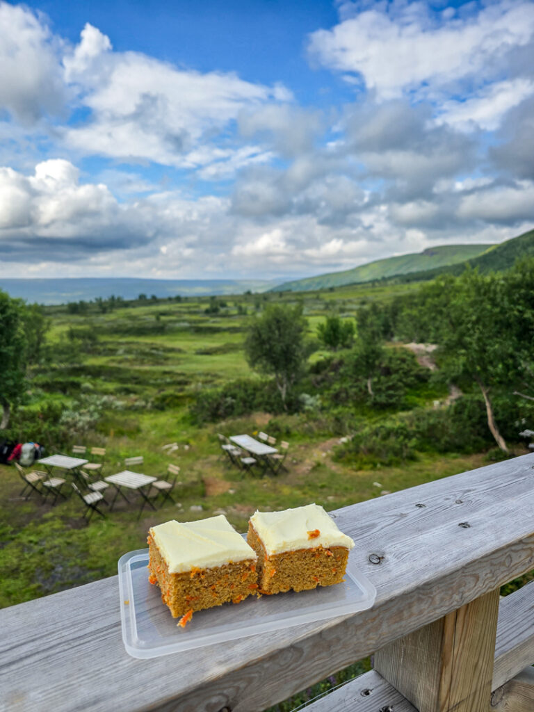 Morotskaka på Andersborg Fjällservering i Tänndalen