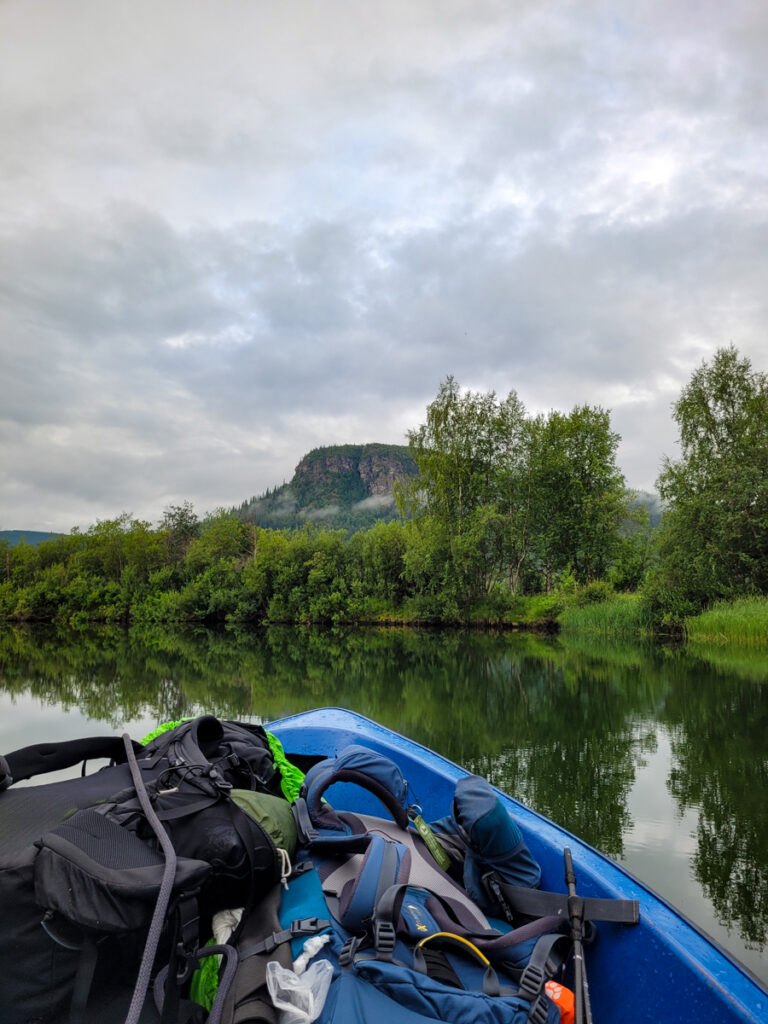 Åka båt från Kungsleden till Kvikkjokk
