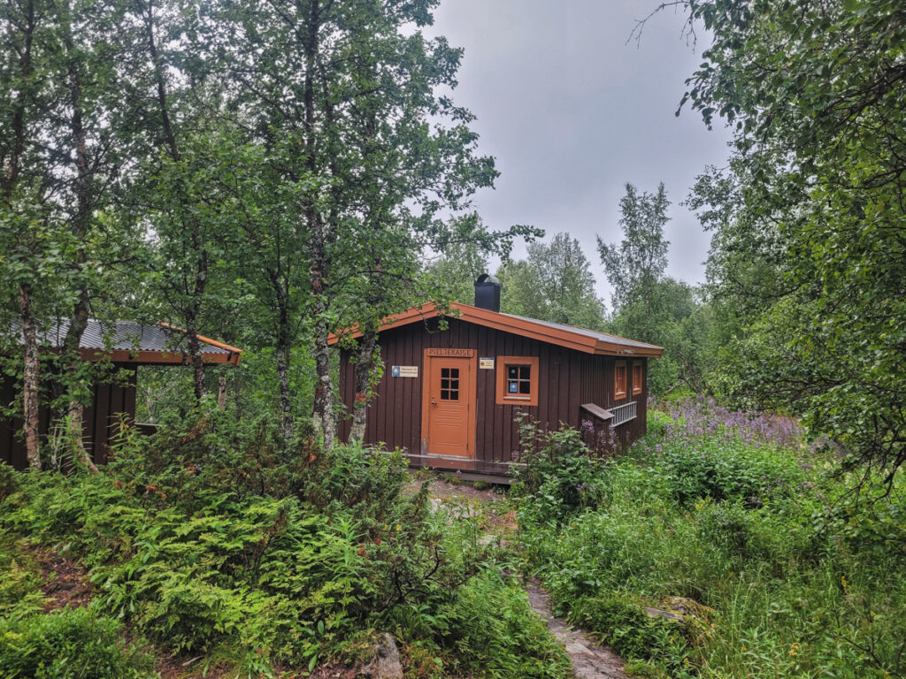 Pieljekaisestugan på Kungsleden