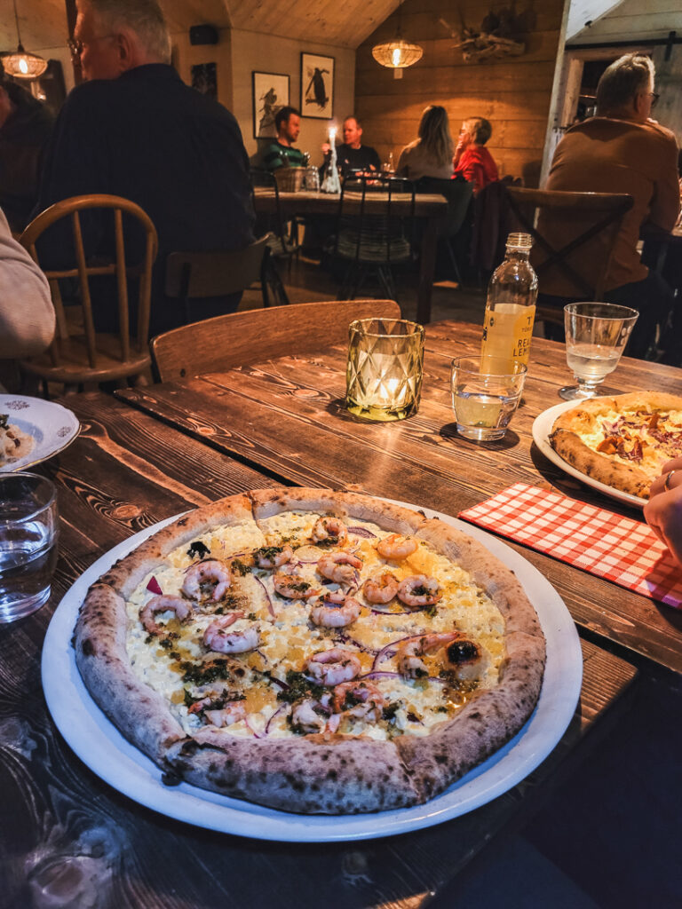 Pizza på Skoogs i Funäsdalen