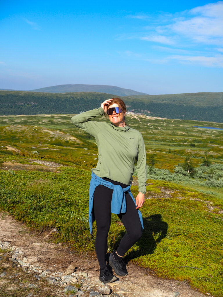 Wilda Nilsson i Tänndalen i Funäsfjällen