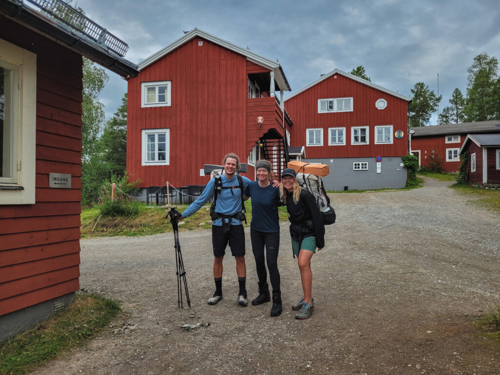Wilda Nilsson vid Kvikkjokk Fjällstation